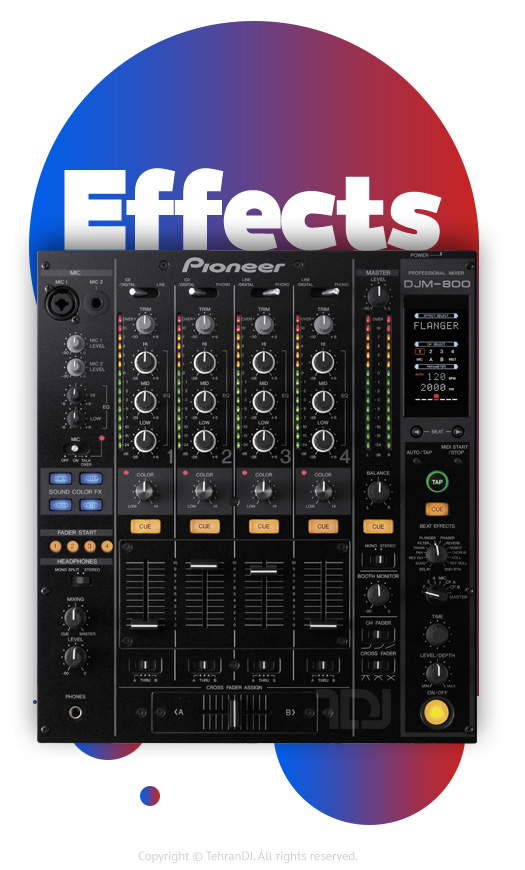میکسر پایونیر DJM 800 قیمت خرید فروش میکسر پایونیر DJM 800