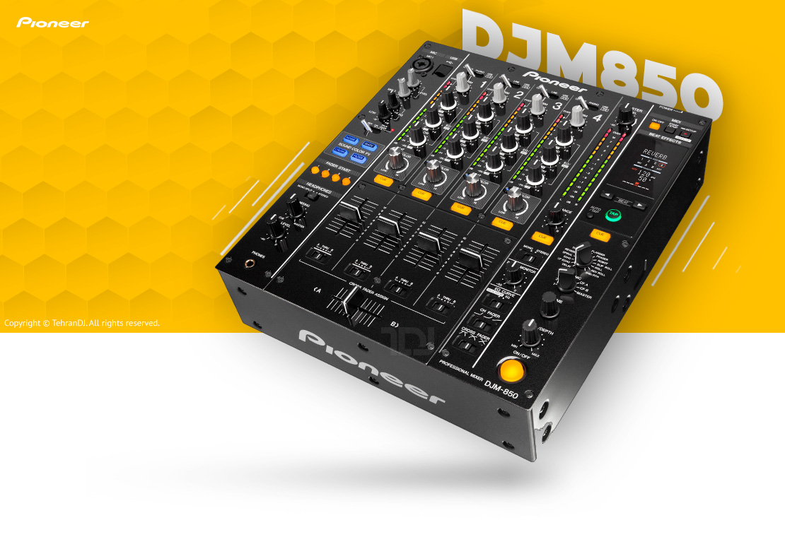 میکسر پایونیر DJM 850 قیمت خرید فروش میکسر پایونیر DJM 850
