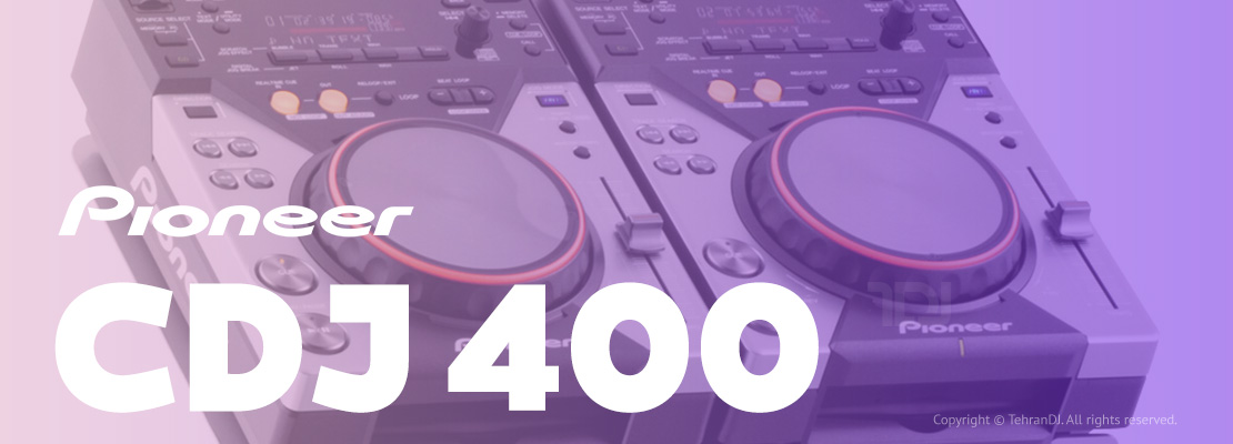 دی جی پلیر پایونیر CDJ 400 قیمت خرید فروش دی جی پلیر پایونیر CDJ 400