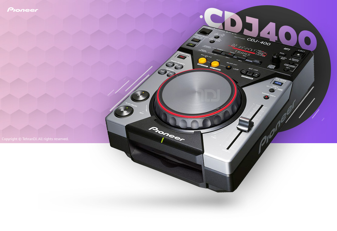 دی جی پلیر پایونیر CDJ 400 قیمت خرید فروش دی جی پلیر پایونیر CDJ 400