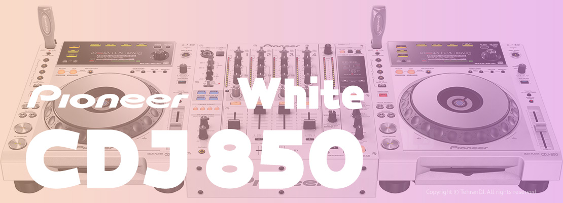 دی جی پلیر پایونیر CDJ 850 White قیمت خرید فروش دی جی پلیر پایونیر CDJ 850 White